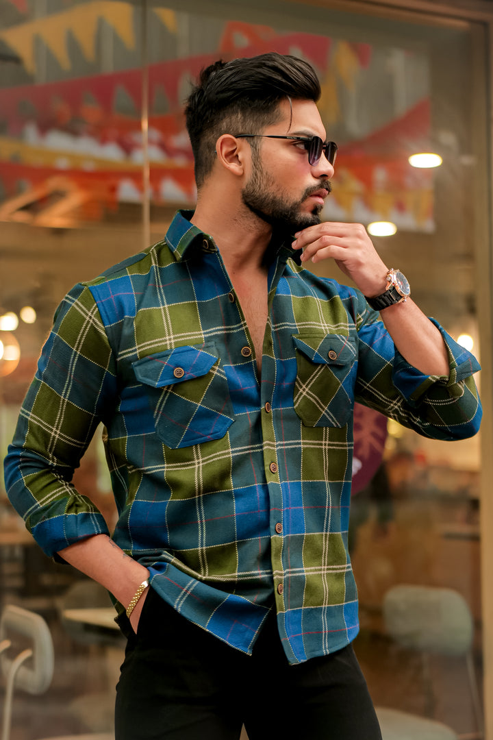 Premium Semi-Winter Checkered Shirt