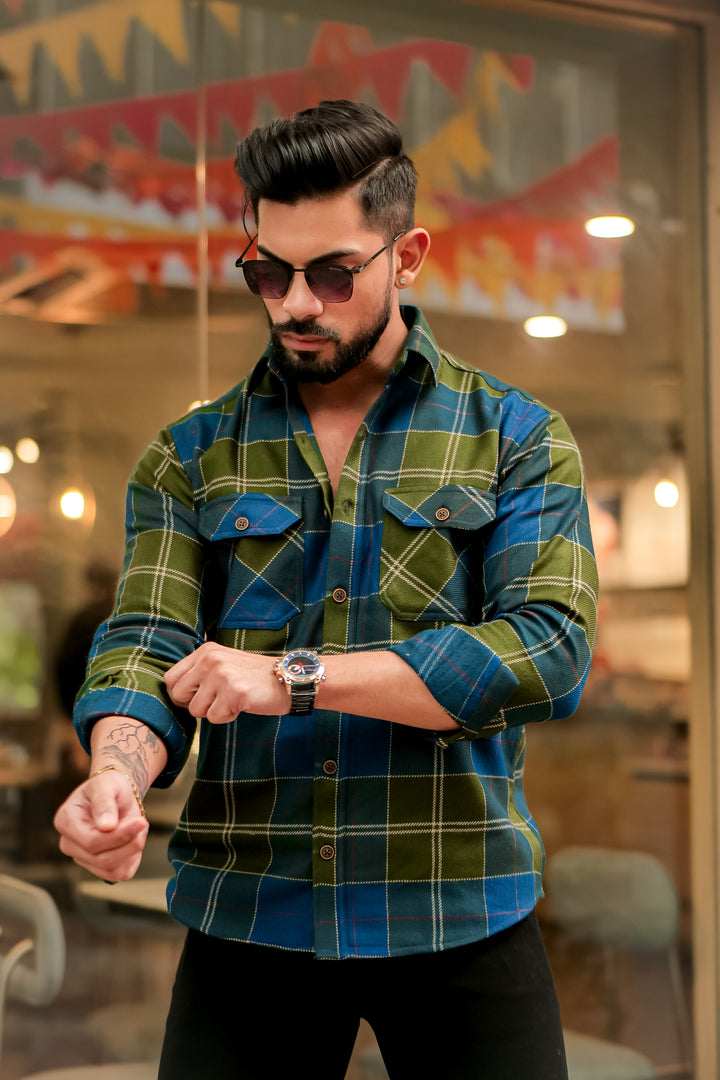 Premium Semi-Winter Checkered Shirt