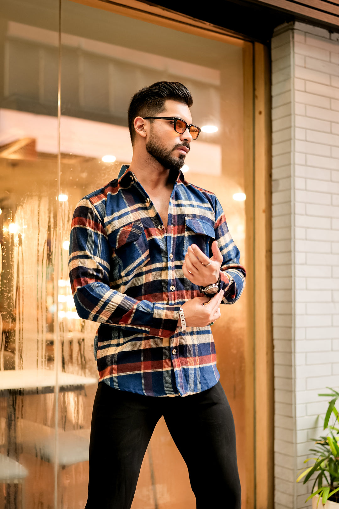 Premium Semi-Winter Checkered Shirt